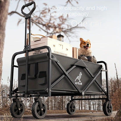 Véhicule de transport pliable, acier inoxydable pour camping et voyage – vue détaillée 2