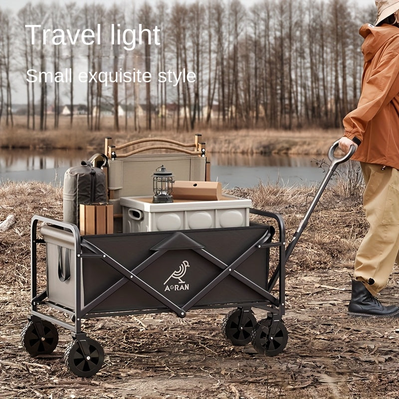 Véhicule de transport pliable, acier inoxydable pour camping et voyage – vue détaillée 6