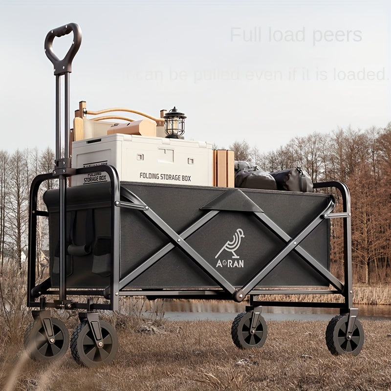 Véhicule de transport pliable, acier inoxydable pour camping et voyage – vue détaillée 7