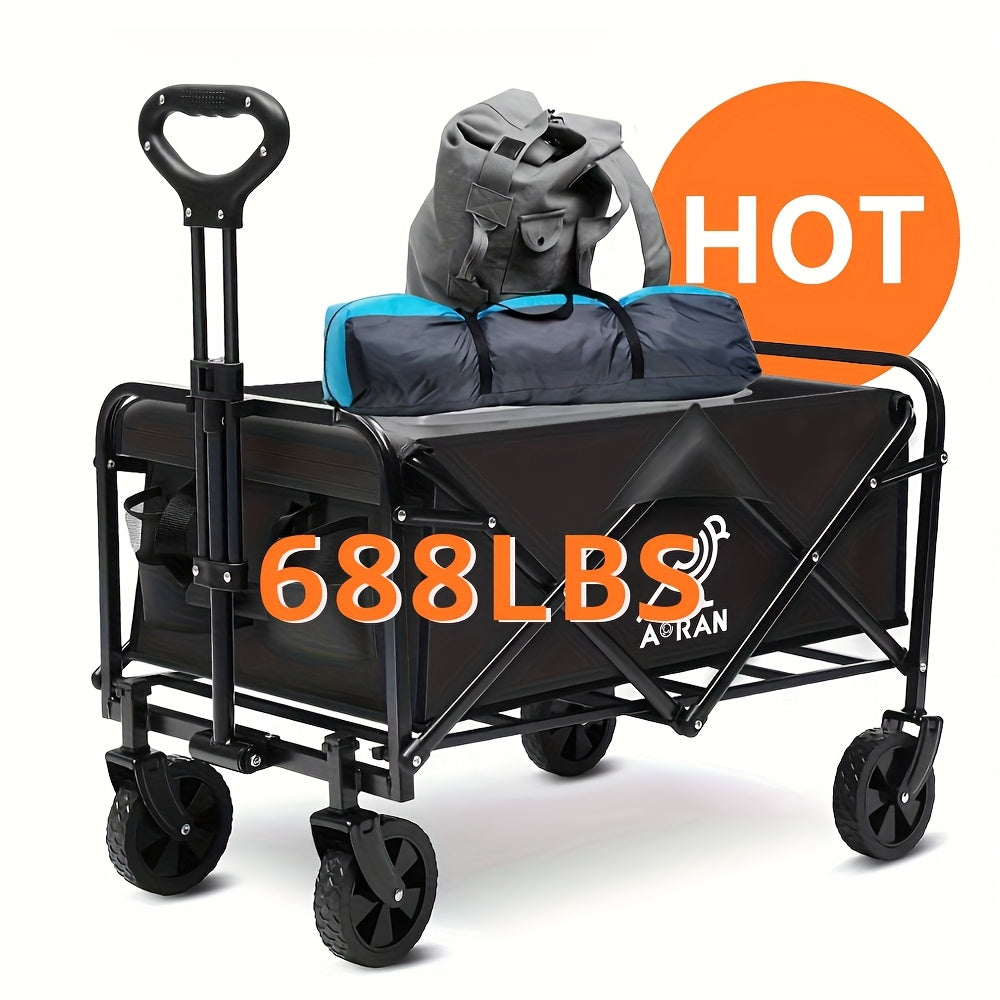 Véhicule de transport pliable, acier inoxydable pour camping et voyage – vue détaillée 12