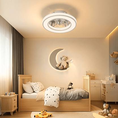 Ventilateur de Plafond ATEROLL, 55,8 cm pour chambre et literie – vue détaillée 11