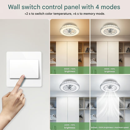 Ventilateur de Plafond ATEROLL, réglable pour cuisine et coin repas – vue détaillée 7
