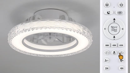 Ventilateur de Plafond ATEROLL, réglable pour cuisine et coin repas – vue détaillée 9