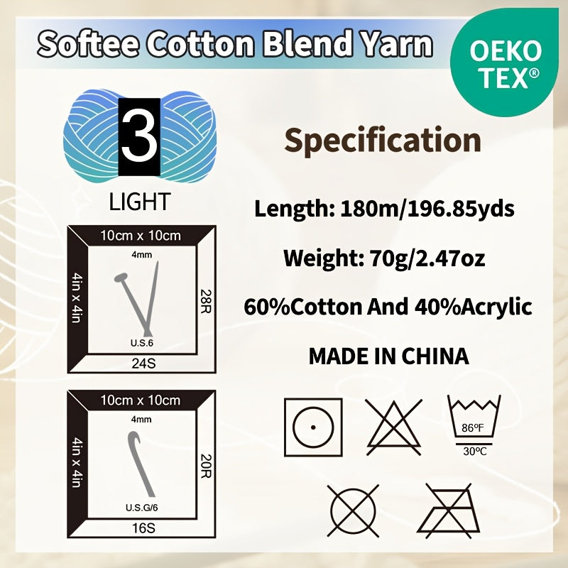 Yarn, coton pour tissage et crochet – vue détaillée 4